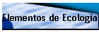 Elementos de Ecolog�a